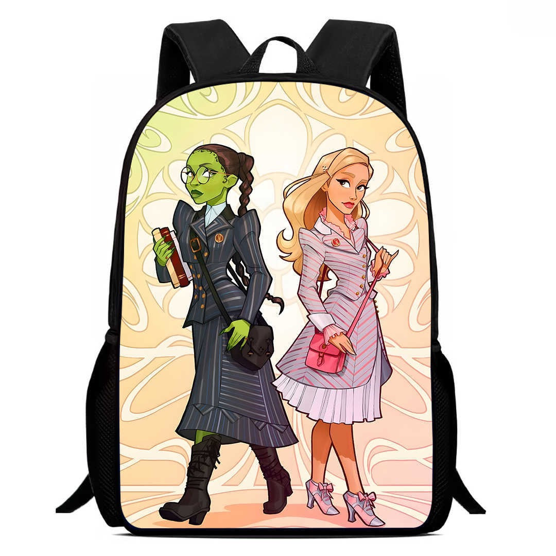 Wicked Part One Backpack School Sports Bag for Kids Boy Girl Kindergarten