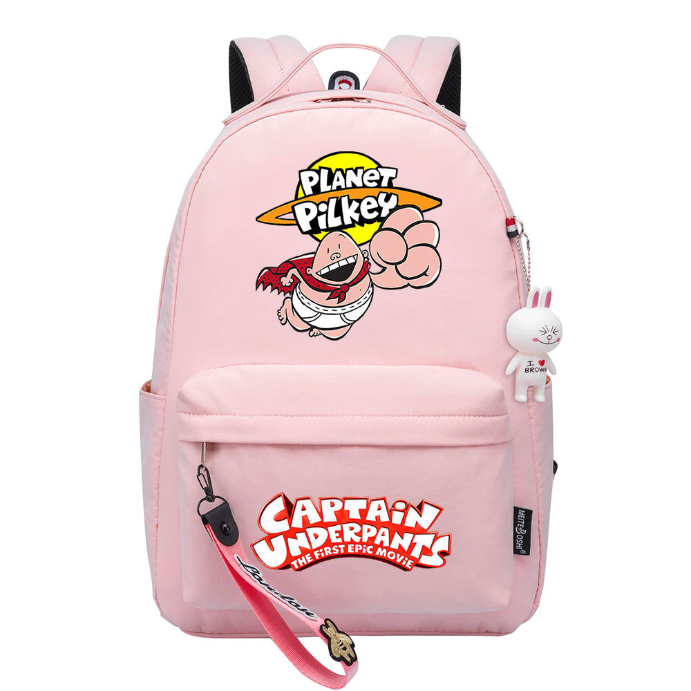 Captain Underpants Backpack Shoolbag Notebook Bag Gifts for Kids Students