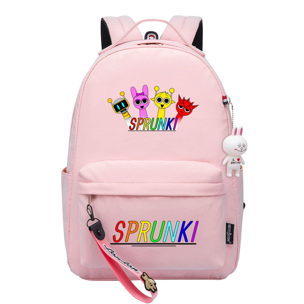 Sprunki Charizard Backpack Shoolbag Notebook Bag Gifts for Kids Students