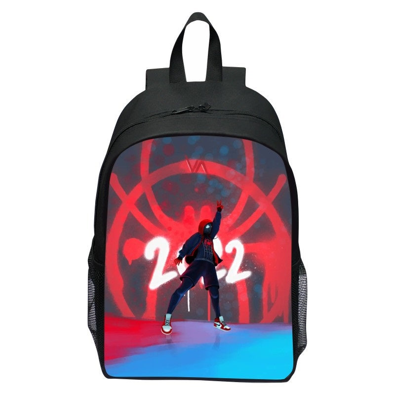 Spider Man  Across the Spider Verse  Backpack School Sports Bag for Kids Boy Girl