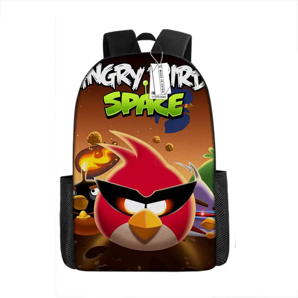 Angry Birds Backpack School Sports Bag