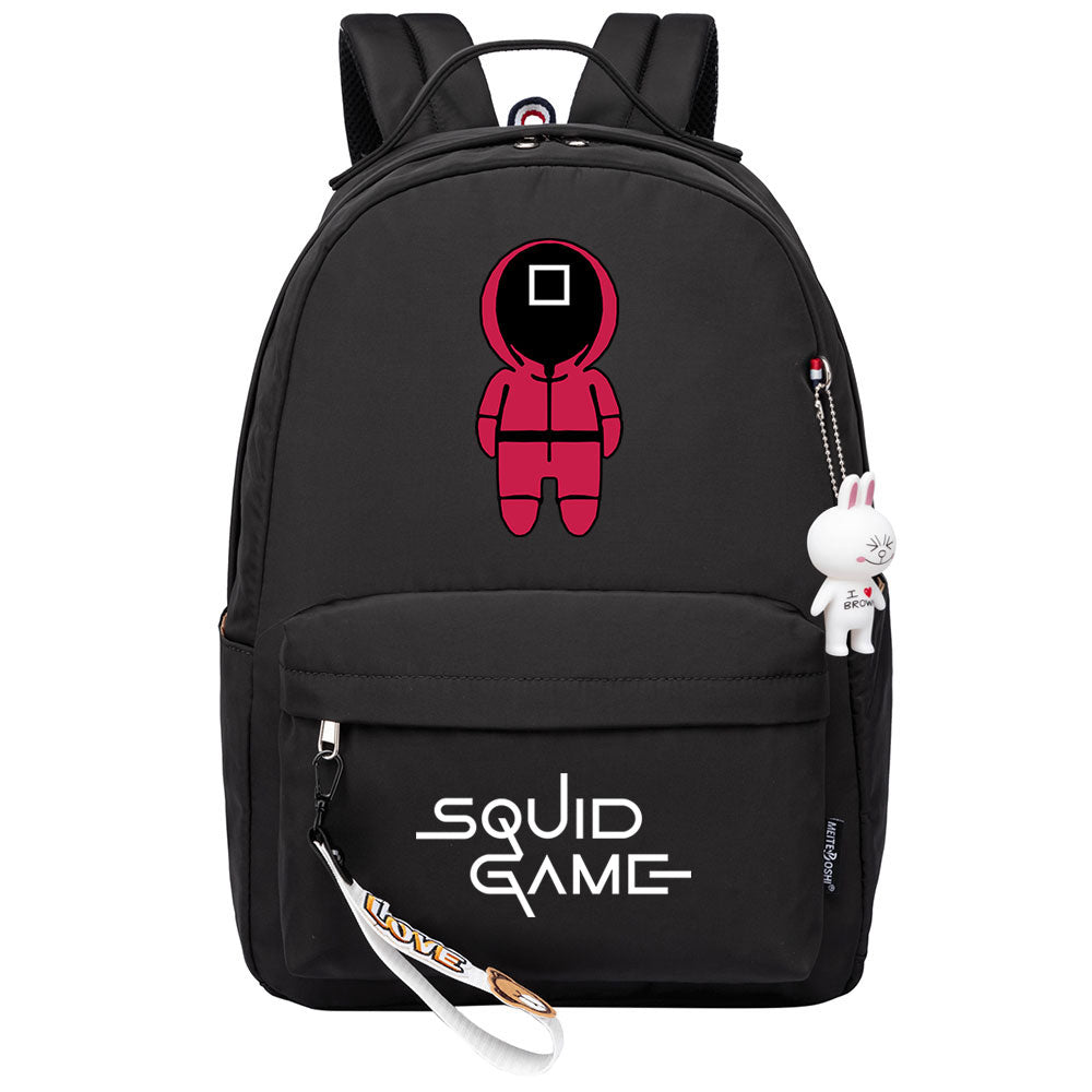 Squid Game Backpack Shoolbag Notebook Bag Gifts for Kids Students