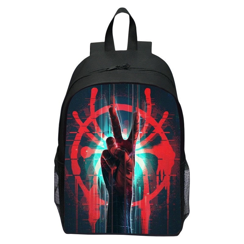 Spider Man  Across the Spider Verse  Backpack School Sports Bag for Kids Boy Girl