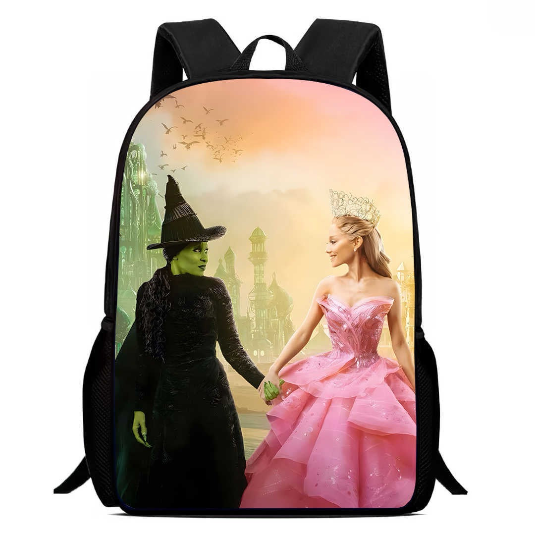 Wicked Part One Backpack School Sports Bag for Kids Boy Girl Kindergarten