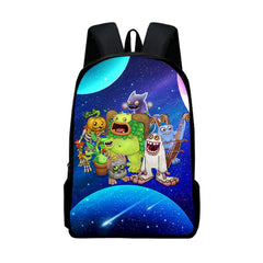 My Singing Monsters  Backpack School Sports Bag for Kids Boy Girl