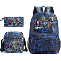Guardians of the Galaxy SchoolBag Backpack Shoulder Bag Book Pencil Bags 3pcs Set