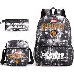 Groot SchoolBag Backpack Shoulder Bag Book Pencil Bags 3pcs Set