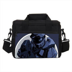 Game Halo Portable Lunch Box School Tote Storage Picnic Bag