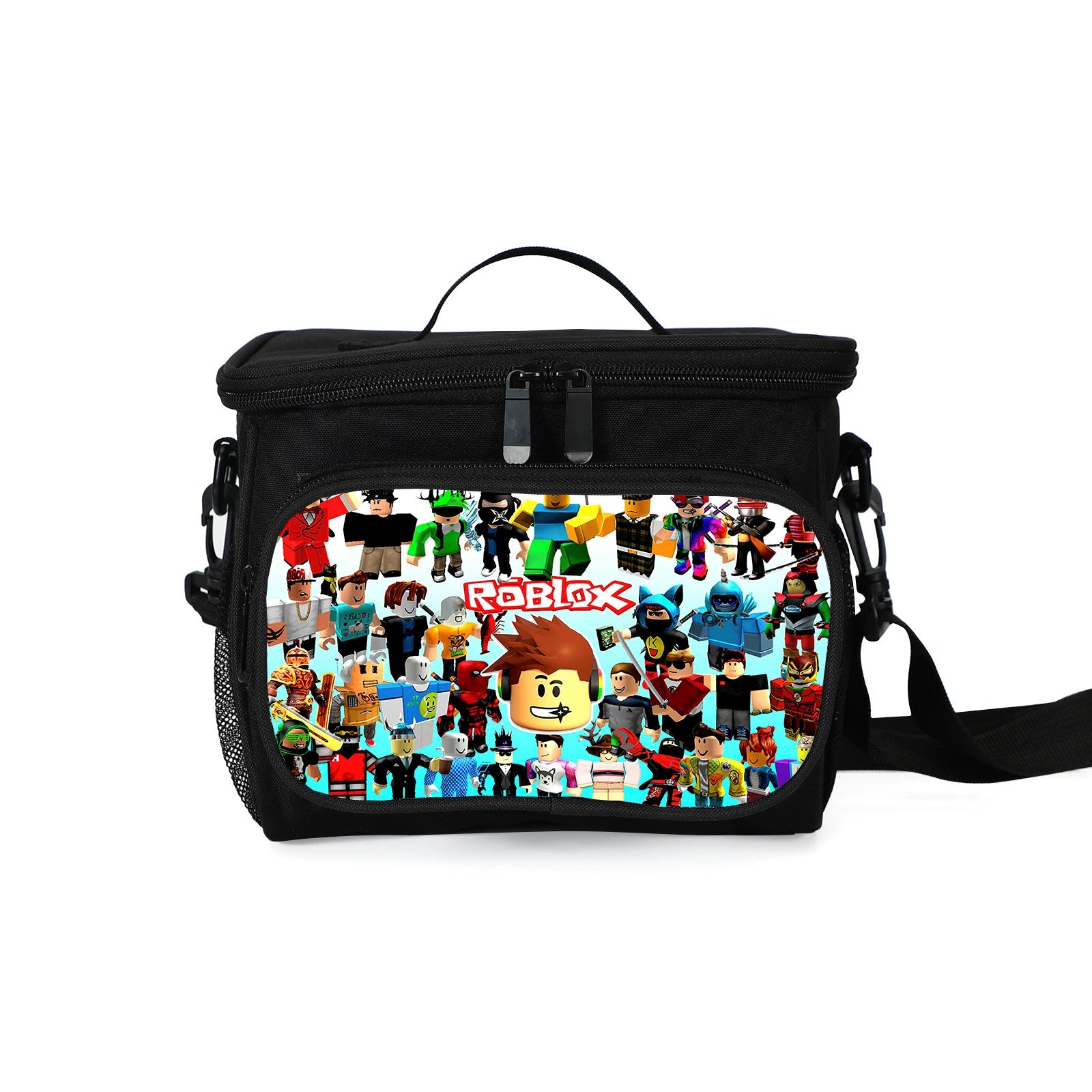 Roblox Portable Lunch Box School Tote Storage Picnic Bag