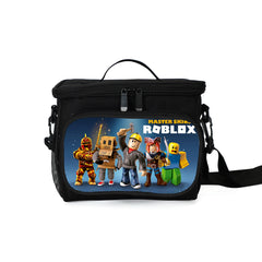 Roblox Portable Lunch Box School Tote Storage Picnic Bag
