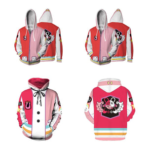 One Piece Ulta Cosplay Hoodie Sweatshirt Sweater Unisex Zipper Jacket Coat