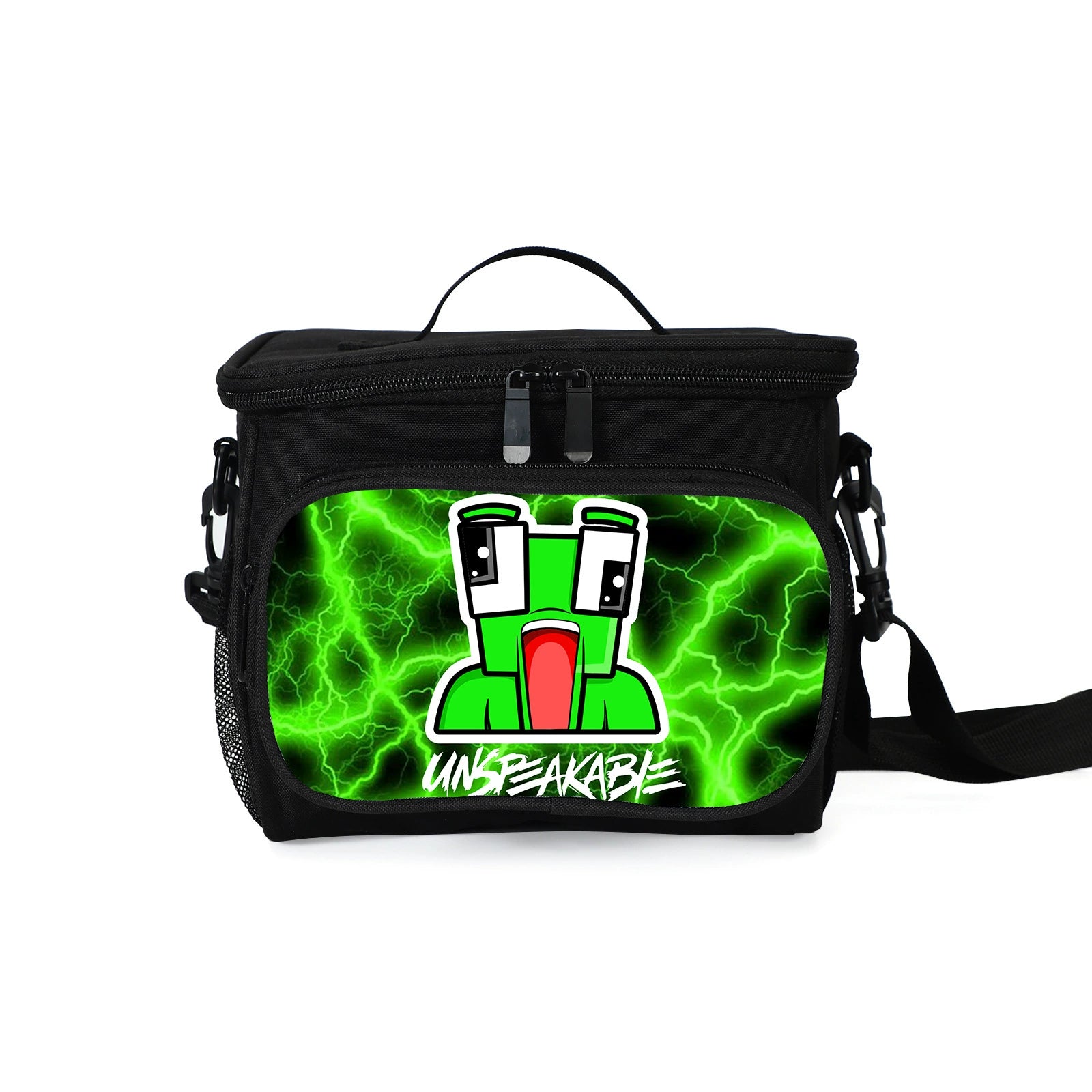 Unspeakable Frog Portable Lunch Box School Tote Storage Picnic Bag