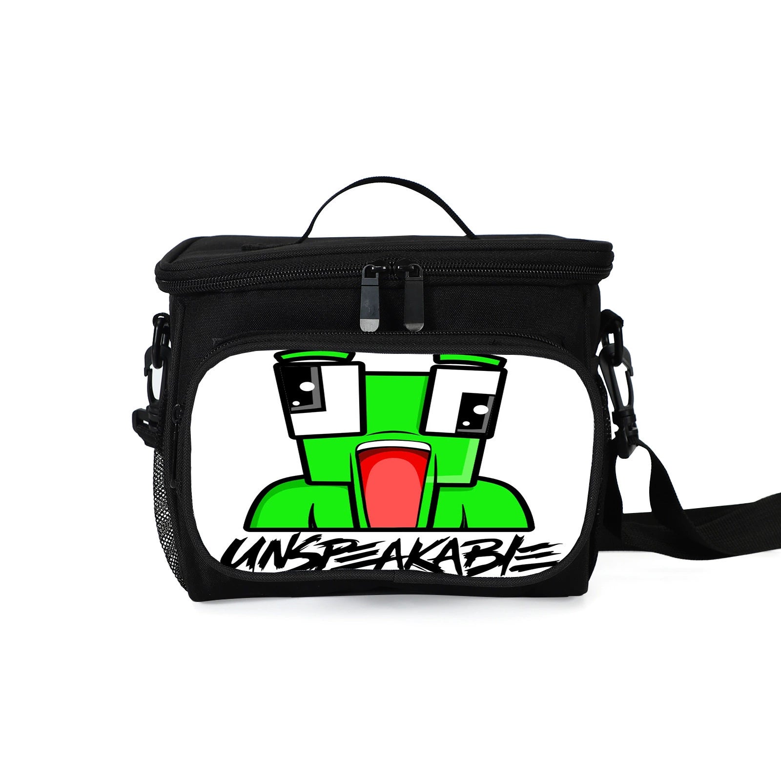 Unspeakable Frog Portable Lunch Box School Tote Storage Picnic Bag