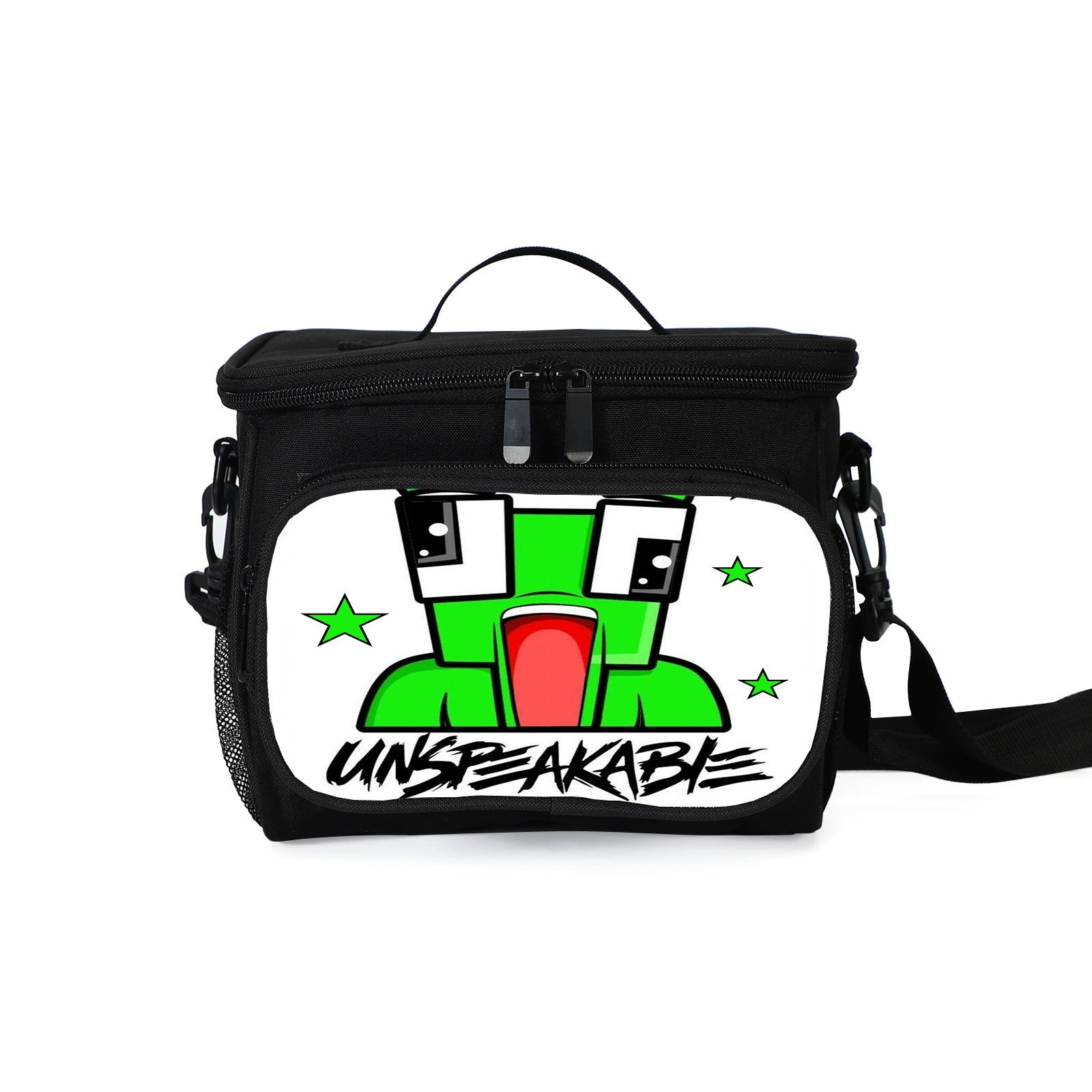 Unspeakable Frog Portable Lunch Box School Tote Storage Picnic Bag