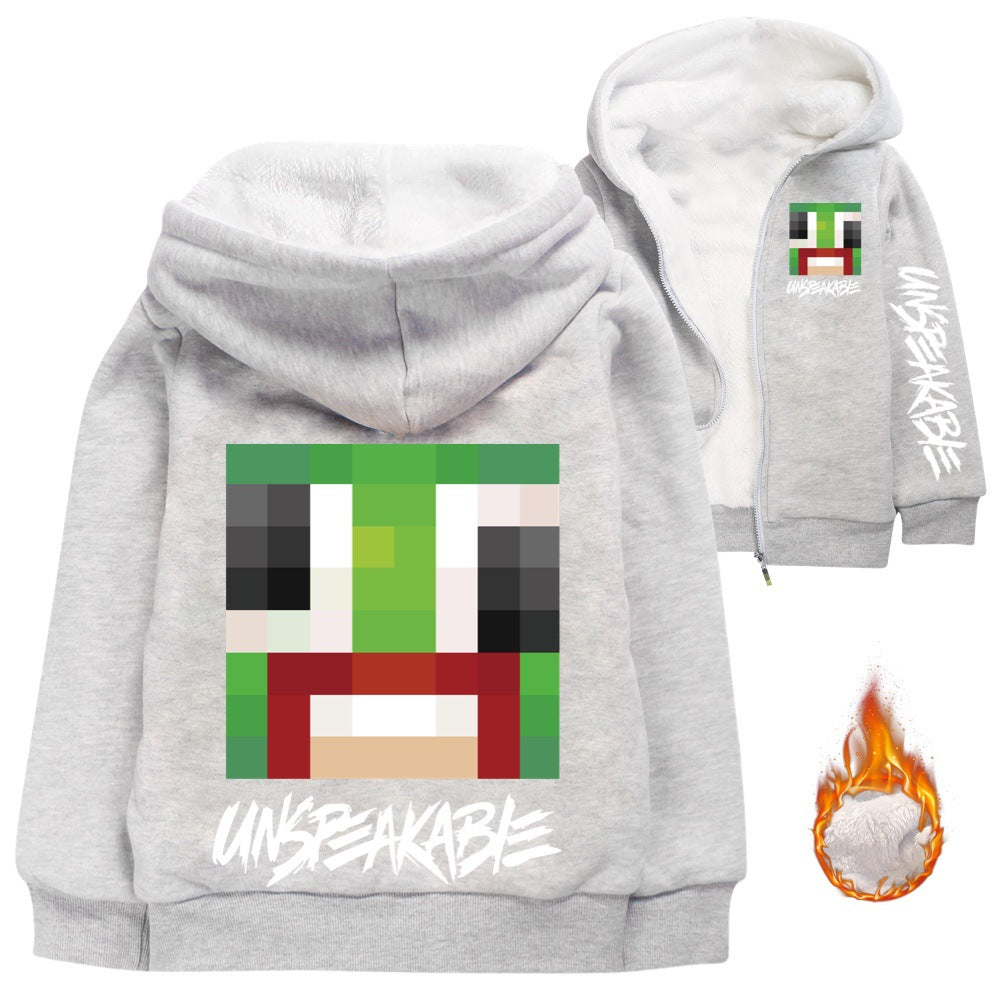 Unspeakable Pullover Hoodie Sweatshirt Autumn Winter Unisex Sweater Zipper Jacket for Kids Boy Girls