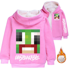 Unspeakable Pullover Hoodie Sweatshirt Autumn Winter Unisex Sweater Zipper Jacket for Kids Boy Girls