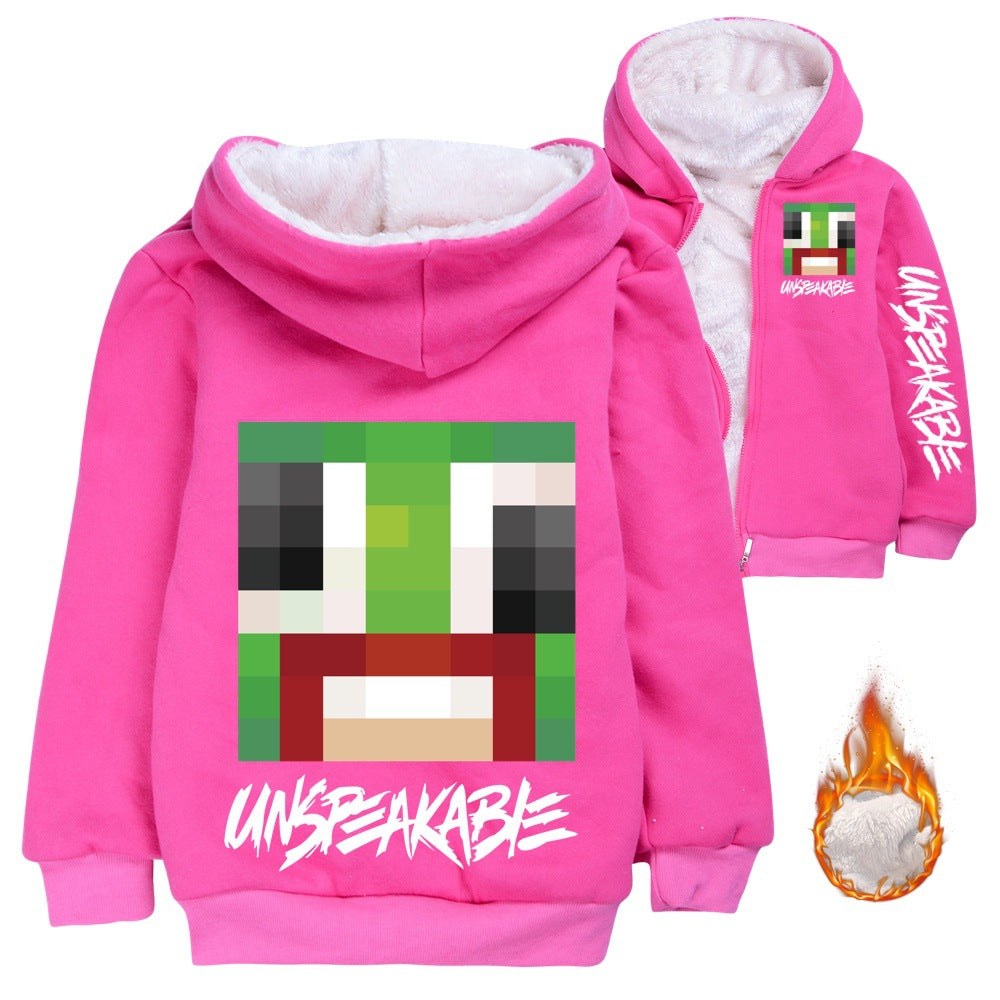 Unspeakable Pullover Hoodie Sweatshirt Autumn Winter Unisex Sweater Zipper Jacket for Kids Boy Girls