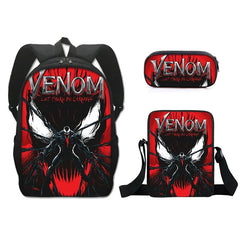 Venom 2 Schoolbag Backpack Lunch Bag Pencil Case Set Gift for Kids Students