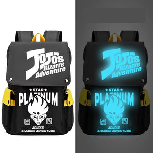 JoJo's Bizarre Adventure Backpack Yugi Amane Cosplay Oxford School Bag