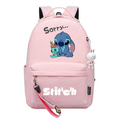 Stitch Cosplay Backpack School Bag Water Proof