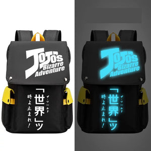 JoJo's Bizarre Adventure Backpack Yugi Amane Cosplay Oxford School Bag