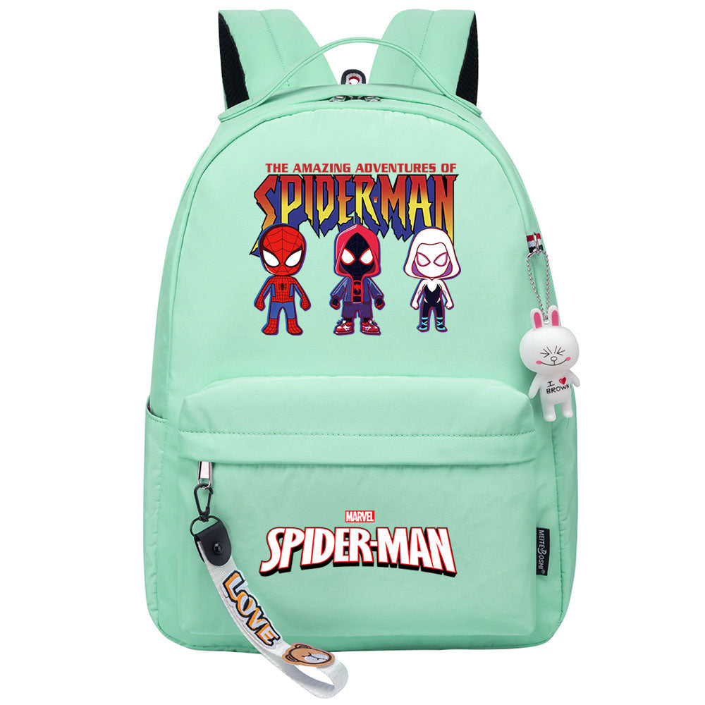 Spiderman Superhero Cosplay Backpack School Bag Water Proof