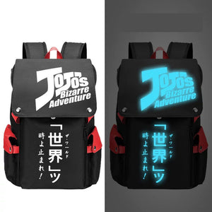 JoJo's Bizarre Adventure Backpack Yugi Amane Cosplay Oxford School Bag