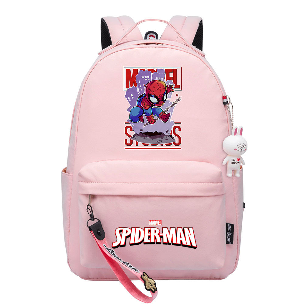 Spiderman Superhero Cosplay Backpack School Bag Water Proof
