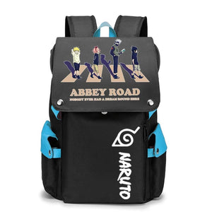 Naruto Backpack Uzumaki Naruto Uchiha Sasuke Cosplay Oxford School Bag