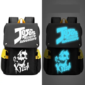 JoJo's Bizarre Adventure Backpack Yugi Amane Cosplay Oxford School Bag