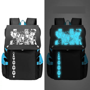 JoJo's Bizarre Adventure Backpack Yugi Amane Cosplay Oxford School Bag