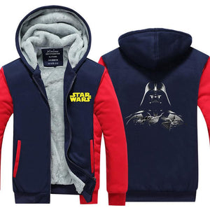 Star Wars #2 Darth Vader Pull over Hoodie Sweatshirt Autumn Winter Unisex Sweater Zipper Jacket Coat