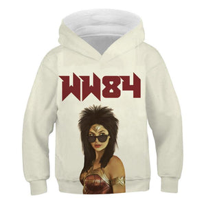 2020 Wonder Woman 1984 Casual Hoodie Sweatshirt Sweater Unisex Hoody for Kids