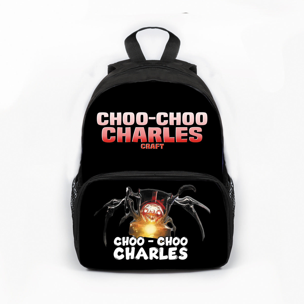 Choo Choo Charles Full Printed Backpack School Bag for Kids 13inches