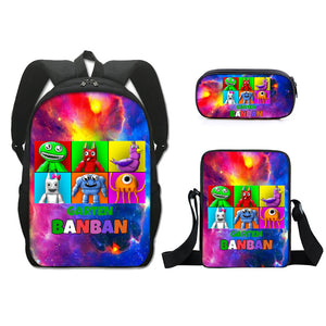 Garten of banban Schoolbag Backpack Lunch Bag Pencil Case 3pcs Set Gift for Kids Students