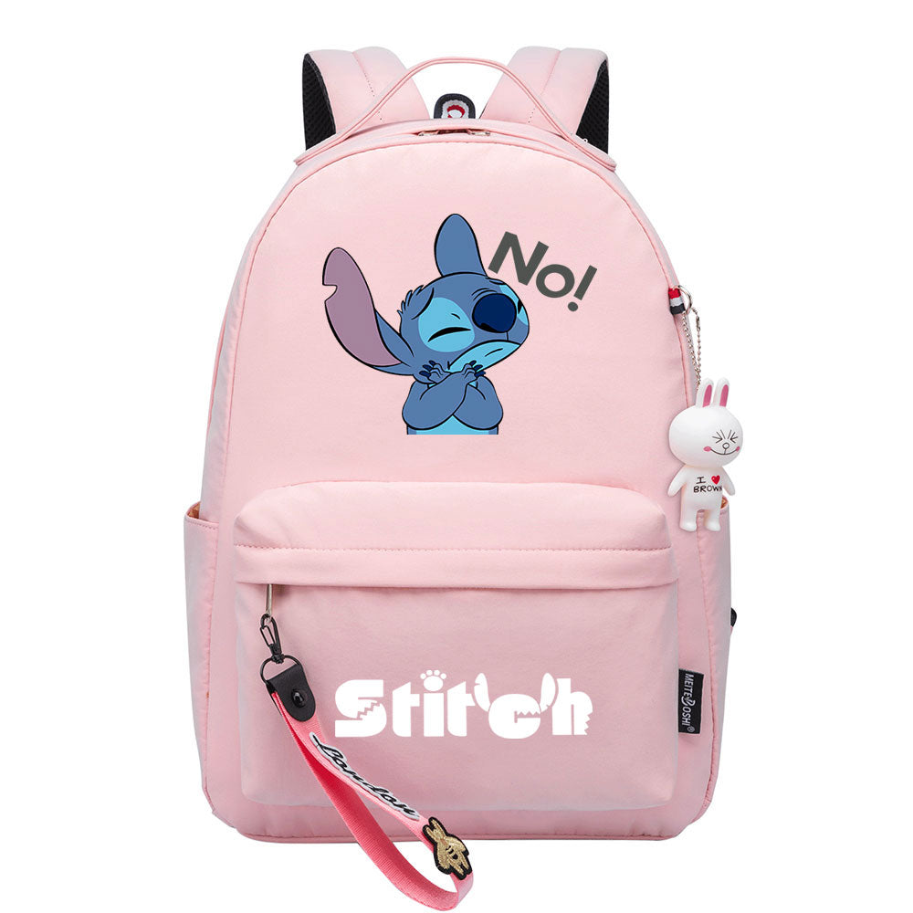 Stitch Cosplay Backpack School Bag Water Proof