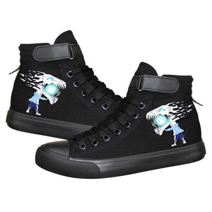 Game Undertale Sans High Top Sneaker Cosplay Shoes