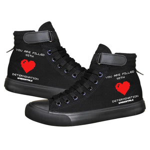 Heart Shape High Top Sneaker Cosplay Shoes