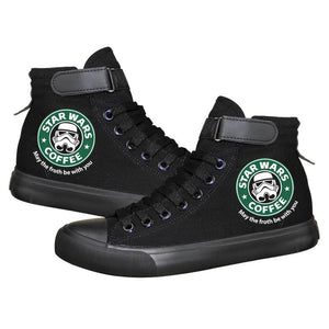 Star Wars Stormtrooper High Top Sneaker Cosplay Shoes