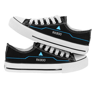 Detroit Become Human Cosplay Shoes Casual Canvas  Sneakers Unisex
