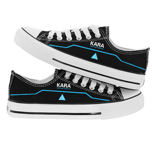 Detroit Become Human Kara Cosplay Shoes Casual Canvas  Sneakers Unisex