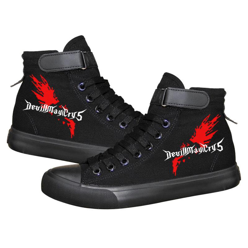DmC Devil May Cry 5 Dante Black Cosplay Shoes