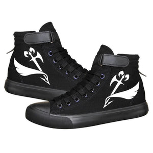 Game Devil May Cry 5 DMC Dante Nero High Top Sneaker Cosplay Shoes For Kids