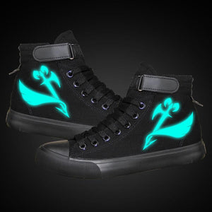 Game Devil May Cry 5 DMC Dante Nero High Top Sneaker Cosplay Shoes For Kids