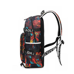 Milwaukee Basketball Bucks #2 USB Charging Backpack School NoteBook Laptop Travel Bags
