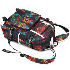Demon Slayer Kimetsu no Yaiba #2 USB Charging Backpack School NoteBook Laptop Travel Bags