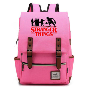 2019 Stranger Things Cosplay Canvas Travel Backpack School Bag