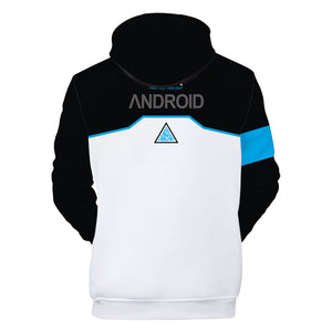 Detroit Become Human #1 Cosplay Sweater Hoodie Sweatshirt Coat  For Kids Adults