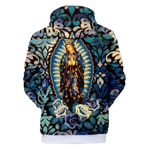 Our Lady of Guadalupe #1 Cosplay Sweater Hoodie Sweatshirt Coat  For Kids Adults
