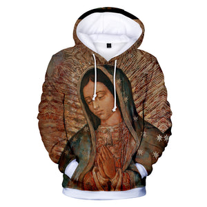 Our Lady of Guadalupe #5 Cosplay Sweater Hoodie Sweatshirt Coat  For Kids Adults